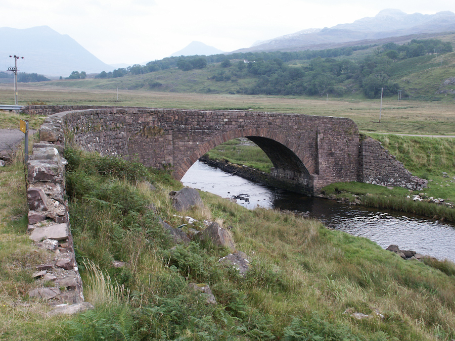 Drochaid Mhor Bridge, over River Kishorn